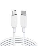 Anker PowerLine III USB C auf USB C Kabel, blitzschnelles Ladekabel 60W, 180cm lang für iPhone 16/15 Serie, MacBook Pro/Air, iPad Pro/Air, Galaxy S24, Pixel, Switch, LG und mehr