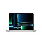 Apple 2023 MacBook Pro Laptop mit M2 Max Chip: 14,2' Liquid Retina Display, 32 GB RAM, 1 TB SSD Speicher, beleuchtete Tastatur, 1080p FaceTime HD Kamera. Funktioniert mit iPhone/iPad, Silber