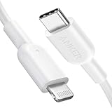 Anker PowerLine II USB C auf Lightning Kabel,90 cm lang, MFi-Zertifiziert, für iPhone 13/13 Pro/12/12 Pro Max/11 Pro/X/XS/XR/8 Plus, für Typ-C Ladegeräte,Unterstützt Power Delivery(Weiß)