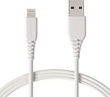 Amazon Basics Lightning auf USB A Kabel, Apple MFi Zertifiziert, 1,8 m , 2 Stück, Weiß