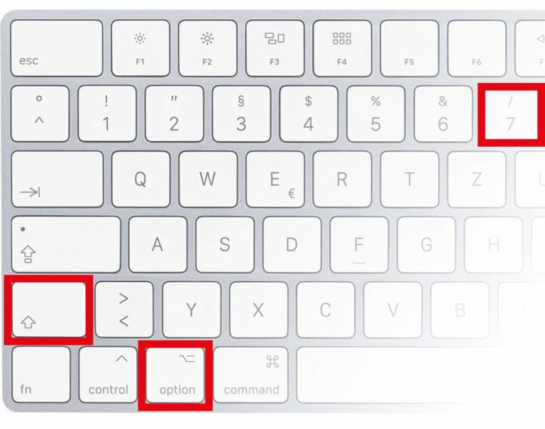 Mac: Backslash Taste - so lautet die Tastenkombination » Xgadget.de