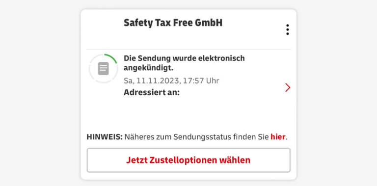 Safety Tax Free GmbH Versendet Deye Relais-Box Als DHL Paket » Xgadget.de